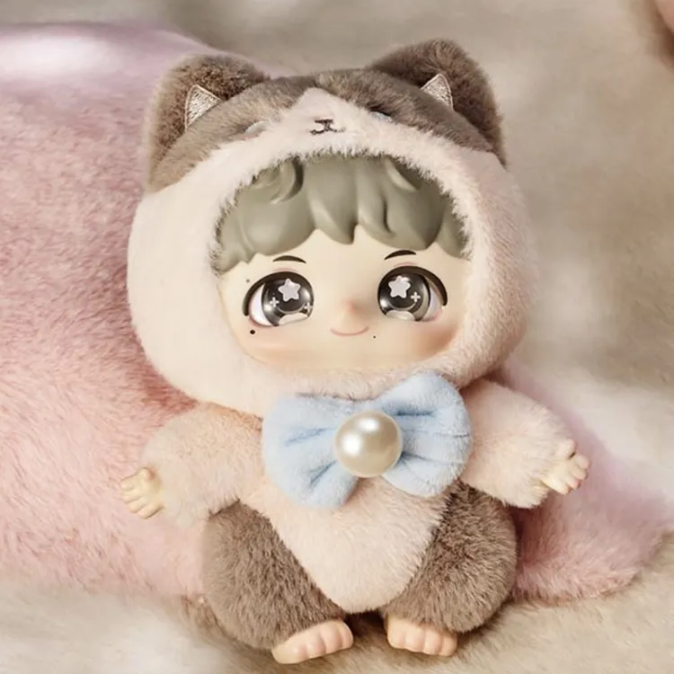 周深《反深代词》系列搪胶脸毛绒公仔挂件周边