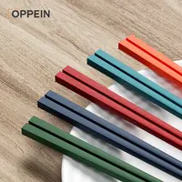 OPPEIN欧派五色抗菌合金筷子家用防霉耐高温