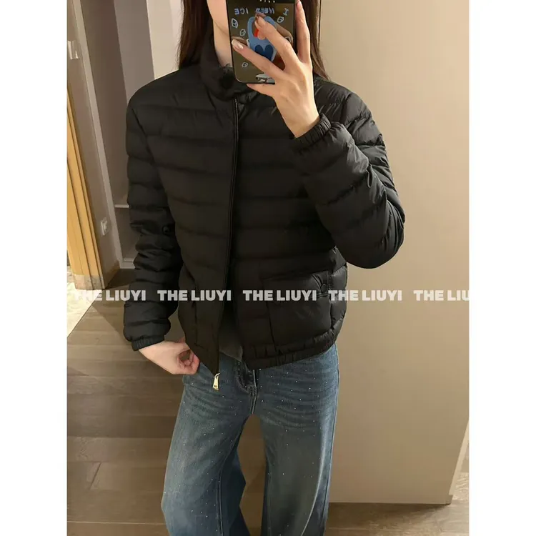 【LIUYI】胶囊羽绒服～90白鸭绒无胆直充轻羽绒外套59123