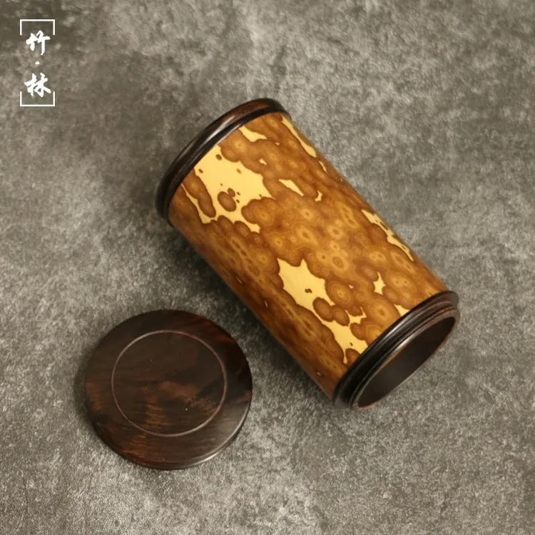 湘妃竹梅妃竹茶叶罐