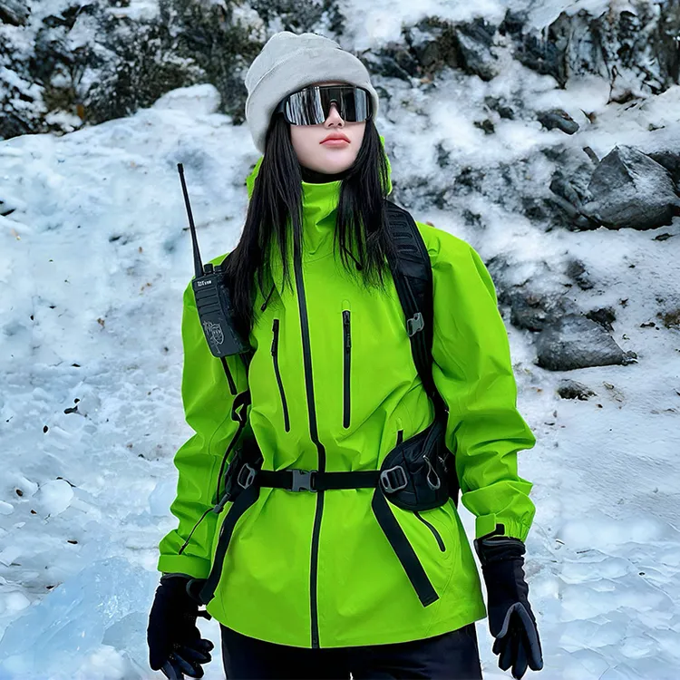 HUMBLE STONE 悍石 『一级硬壳冲锋衣』 情侣款连帽夹克外套66015