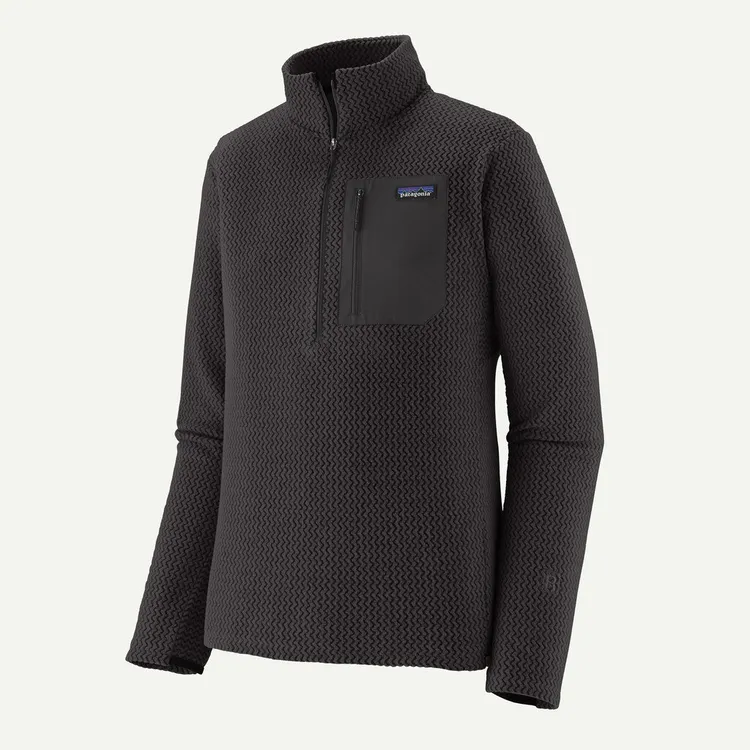 Patagonia/巴塔哥尼亚男士R1 Air 半拉链立领长袖透气抓绒 40246