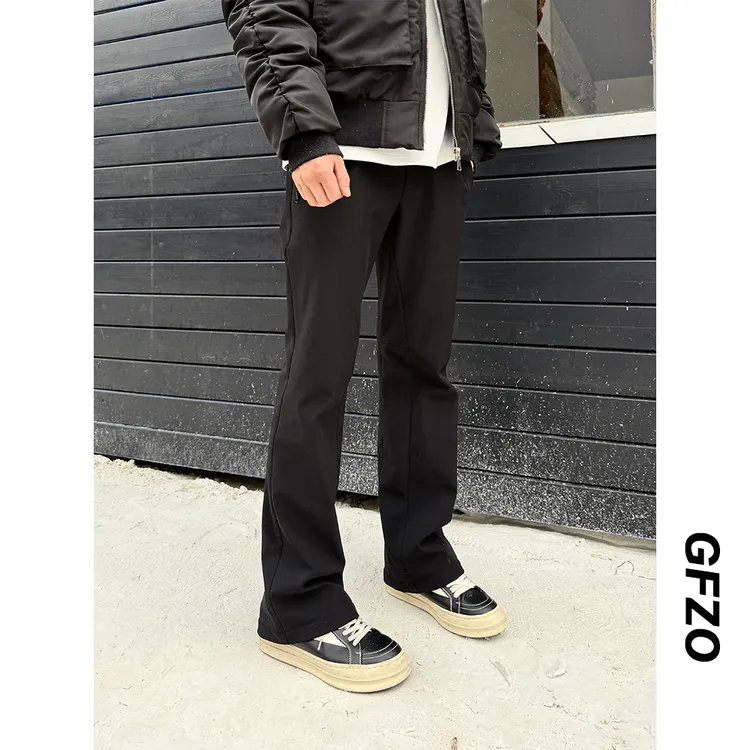 冲锋裤男士裤子秋冬季加绒户外工装裤男款加厚运动裤新款休闲长裤