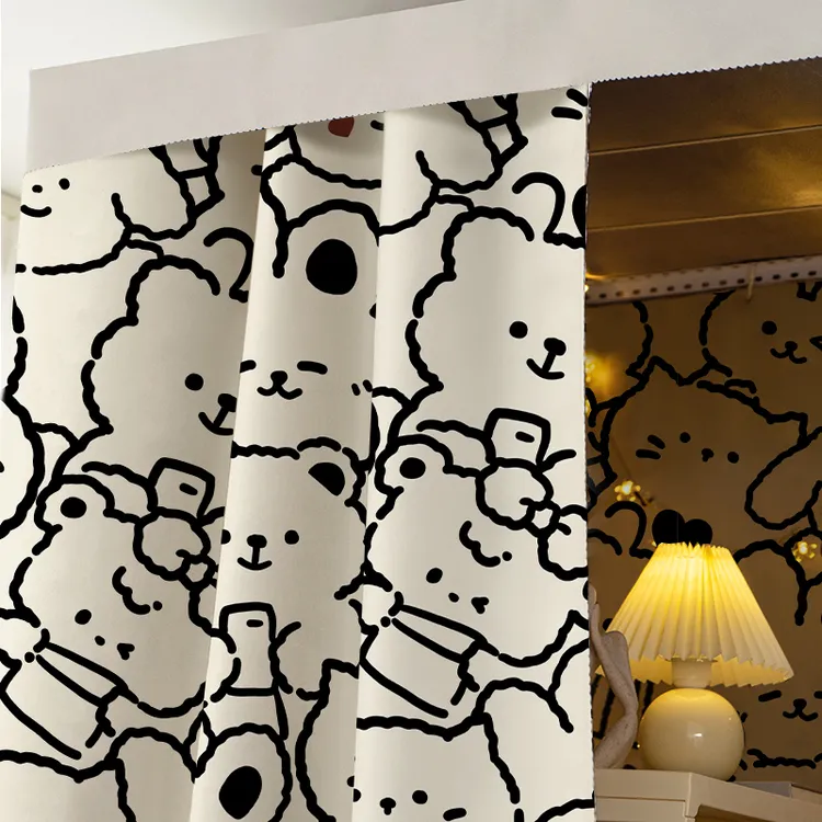 宿舍遮光床帘上下铺遮挡布大学生寝室单人床围挡布上铺隔断窗帘