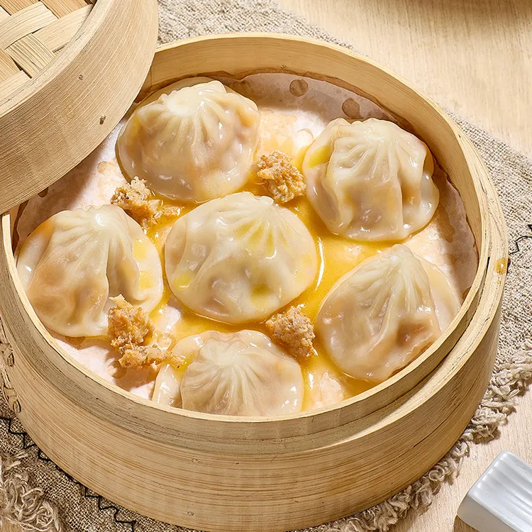 【讨喜专属】张力生蟹粉灌汤小笼包300g*4