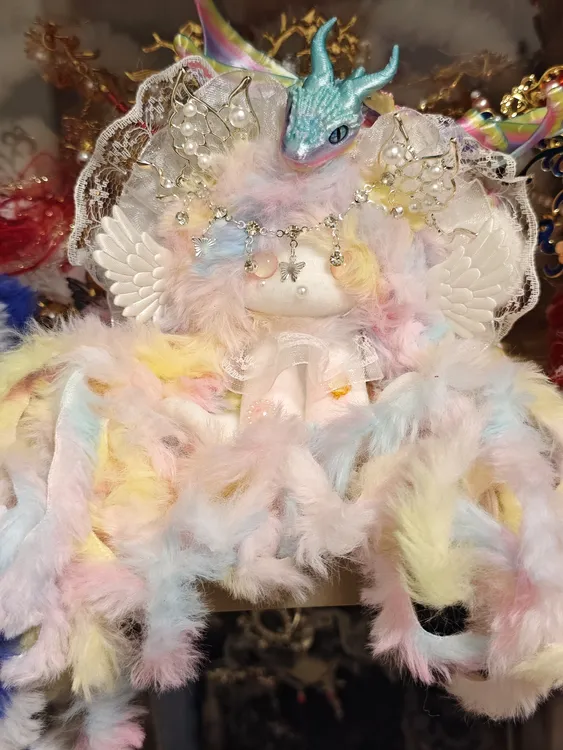 原创定制重工手工精致垂耳兔硅胶捏捏乐玩偶