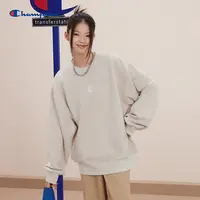 【直播】Champion冠军休闲百搭潮流刺绣logo圆领卫衣-U4CSWSM034
