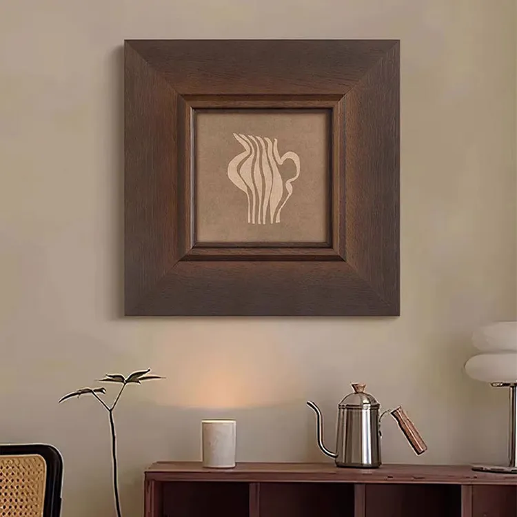 装饰画中古风挂画法式复古客厅装饰画餐厅玄关斗柜美式高级感壁画