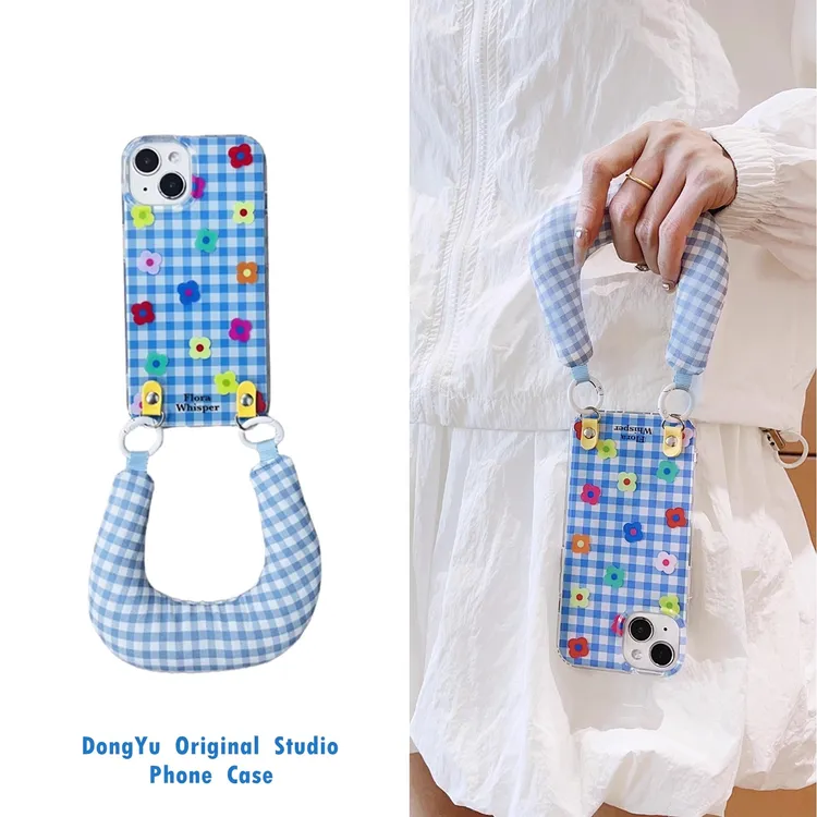 苹果15promax手机壳16腕带配件挂绳适用华为P60Pro荣耀80/90防摔