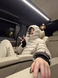 【J001-J002】排骨棉服女款连帽