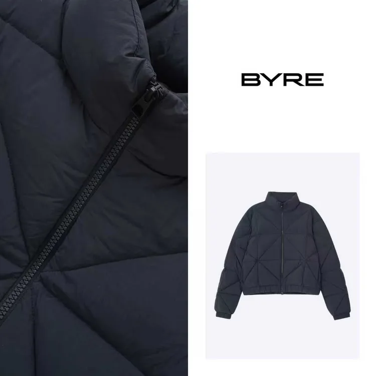 BY790 黑色短款羽绒服【干洗】