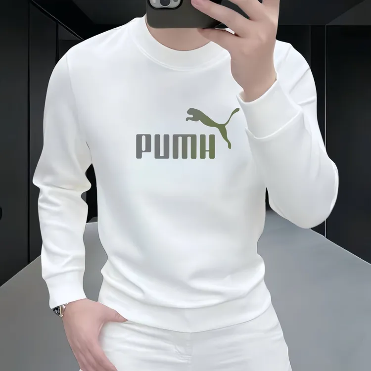 2025秋冬季新款男士重磅潮牌卫衣时尚百搭休闲套头圆领长袖卫衣男