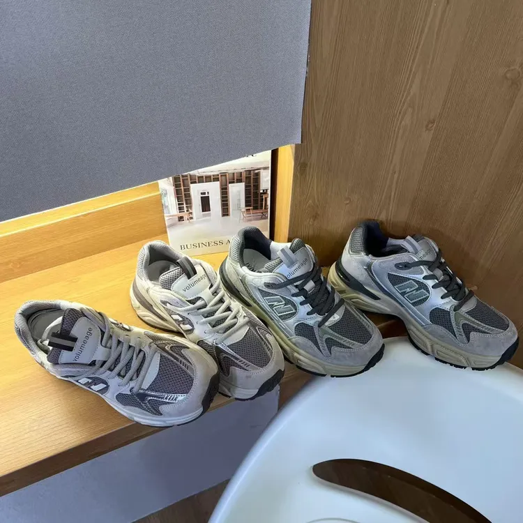 【元祖格雷】厚底老爹鞋女2025春季新款舒适软底运动休闲鞋潮2601-2