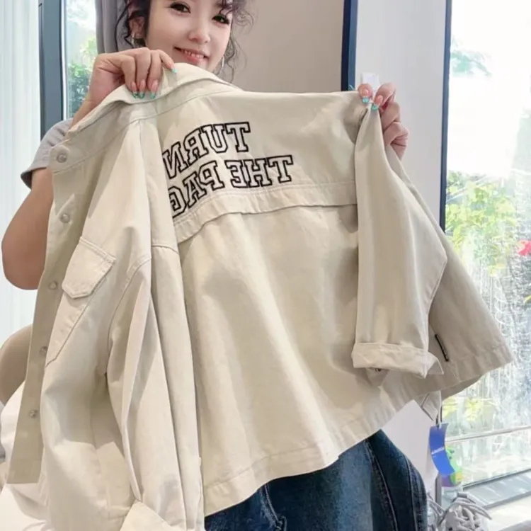 男童秋款外套2025新款儿童秋款工装夹克上衣男孩春季帅气潮