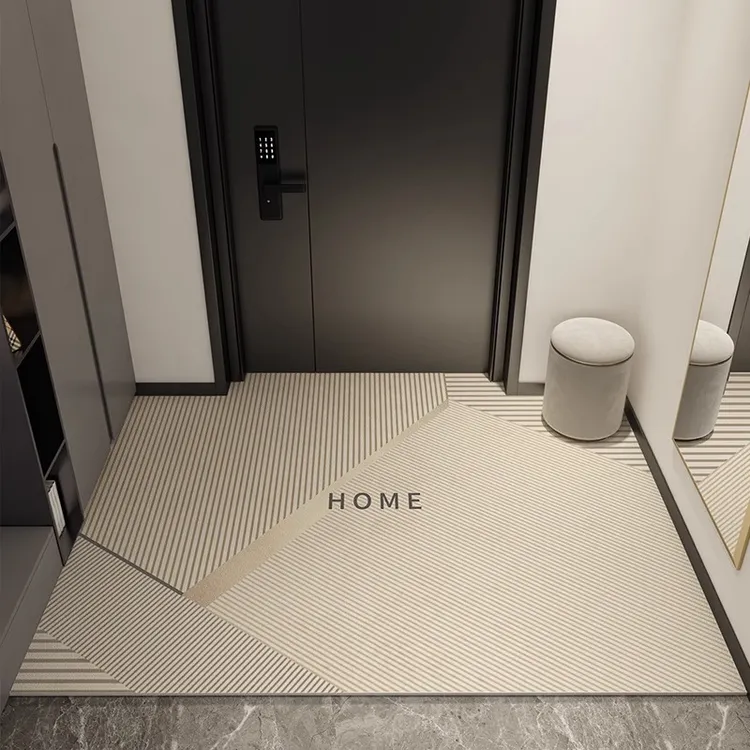 轻奢PVC入户门地垫进门2026新款家用脚垫脚垫门可擦免洗玄关防滑