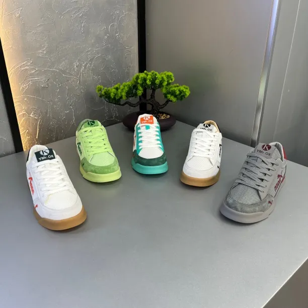 2-1130夏季新款时尚百搭潮流休闲鞋轻便透气舒适休闲板鞋