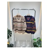 ⭐厂家福利⭐吊肩V领套头薄衫