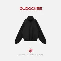 OUDOCKEE 鸥鸥【棉】斩男卫衣 廓形半拉链正肩百搭卫衣 WACE620T