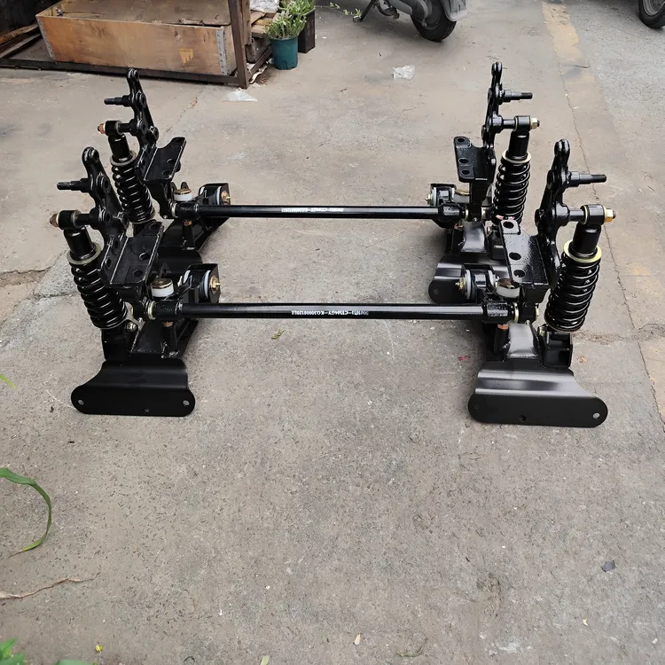 陕汽轩德驾驶室前悬专用加高弹簧前悬浮总成，陕汽轩德驾驶室专用