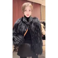 DEDM•STUDIO/秋冬小众高奢风千金感狐狸毛外套2509PMYT/23083