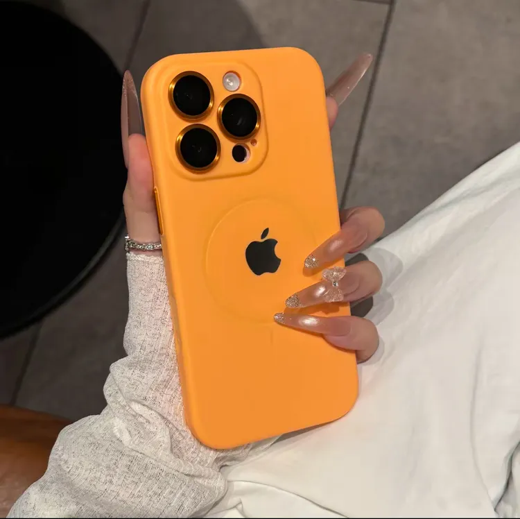 全包一体按键适用苹果16手机壳16promax液态硅胶15镜头14/13磁吸