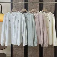 YYL#501#日系重工刺绣衬衣   FL