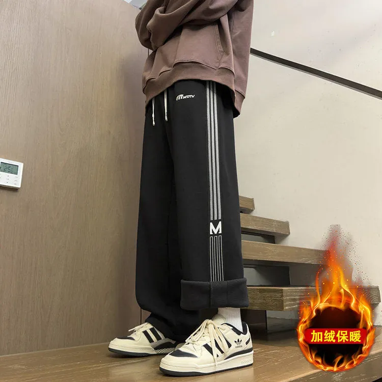 2024秋冬直筒裤青少年初高中学生华棉束脚裤567