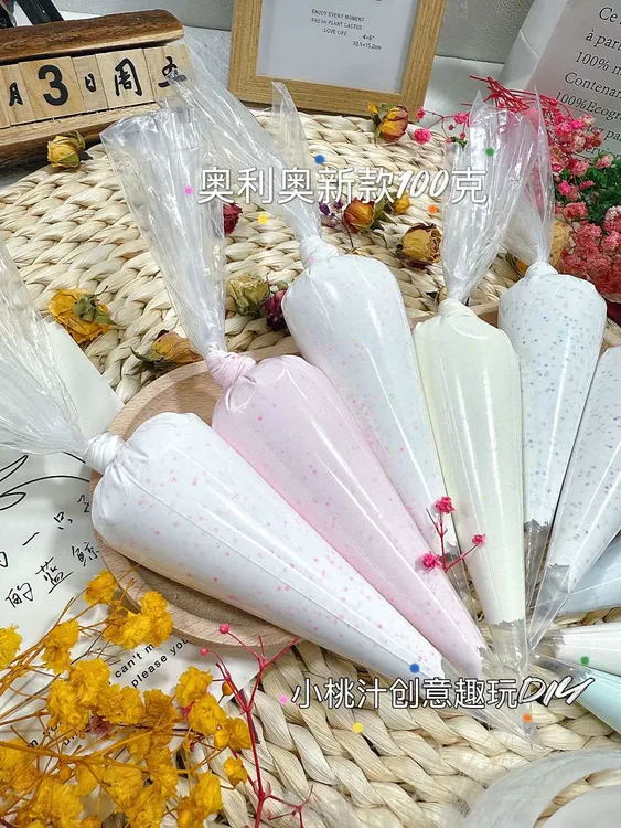 小桃汁新品种奶酪奶油胶贝母系列100克手工大包装diy饰品配件