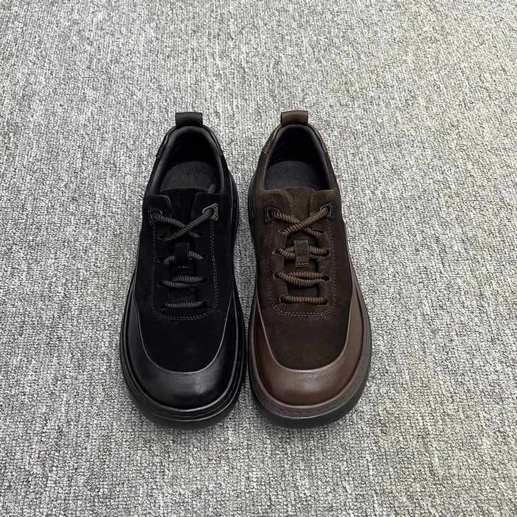 W高端品质纯皮时尚休闲男鞋748-7-28