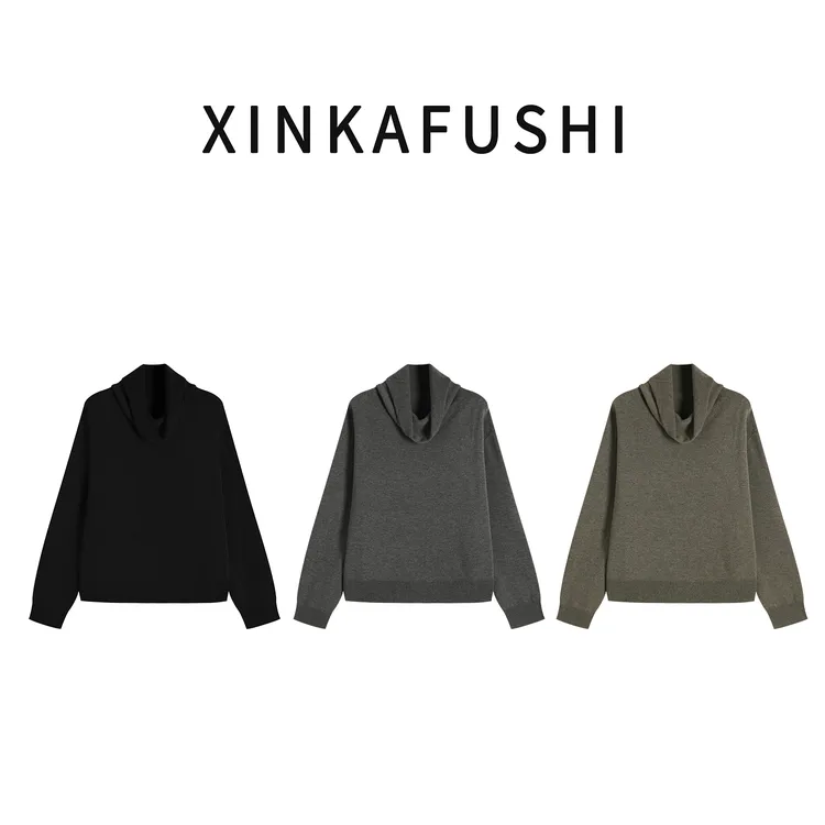 【慵懒荡领】冬季100%美利奴绵羊毛12针26支百搭显瘦毛衣YN3595