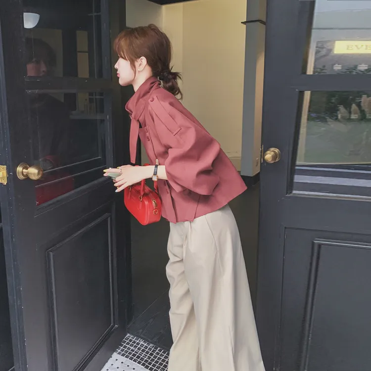 韩系超好看风衣外套女短款2025新款早秋超火上衣小个子休闲夹克潮