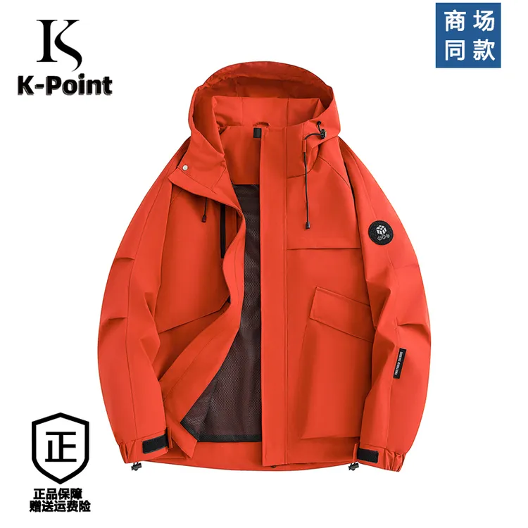 K-POINTK-POINT新款户外防风防水冲锋衣外套冲锋衣推荐1750