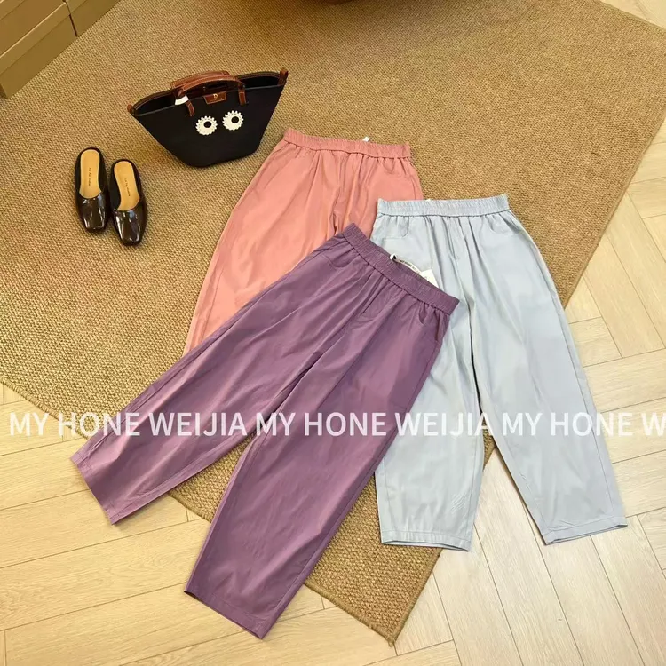 【WJ】夏款  玉 9039  三色休闲裤（2-6）