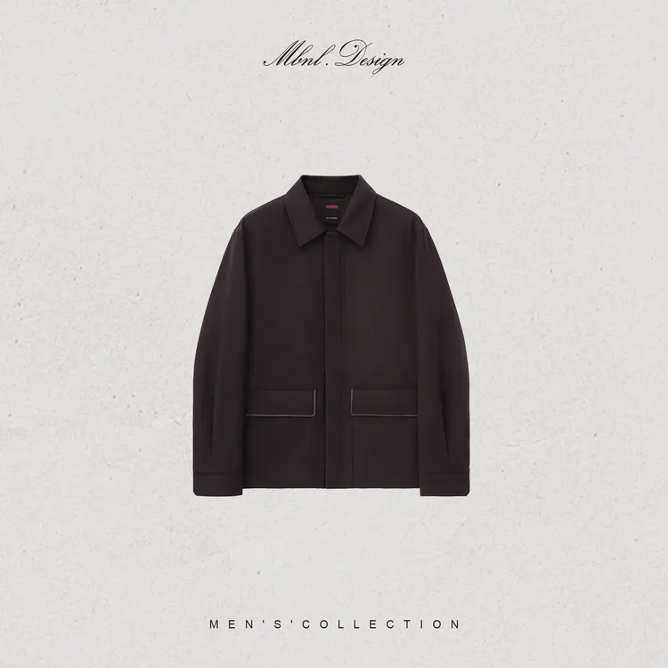 MBNL-F「Trofeo夹克」秦磊男装山羊绒羊毛夹棉夹克LL-WWT0051