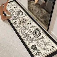 C010【40*160cm】硅藻泥入户门里门外垫喜庆玄关防滑免洗地毯地垫