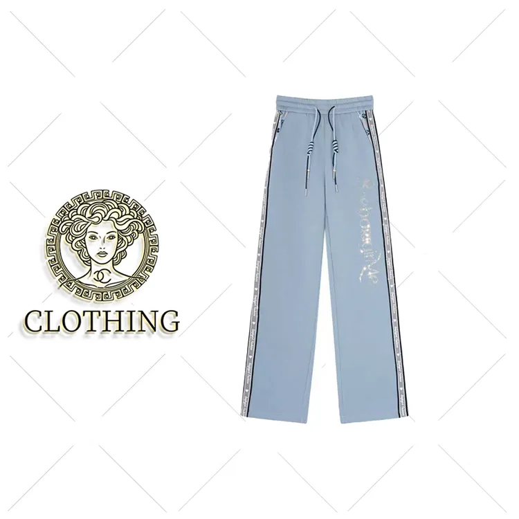 【CLOTHING/原创设计】B69153-2新款洋气百搭休闲裤子