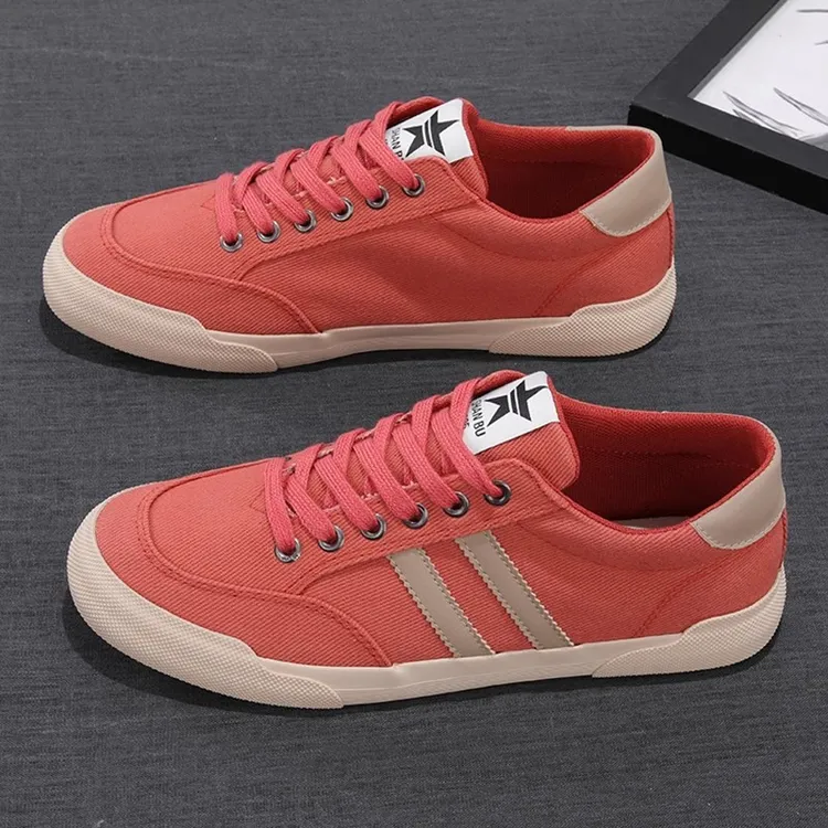 男鞋新款时尚布鞋透气百搭低帮系带轻便薄款舒适软底休闲板鞋男款