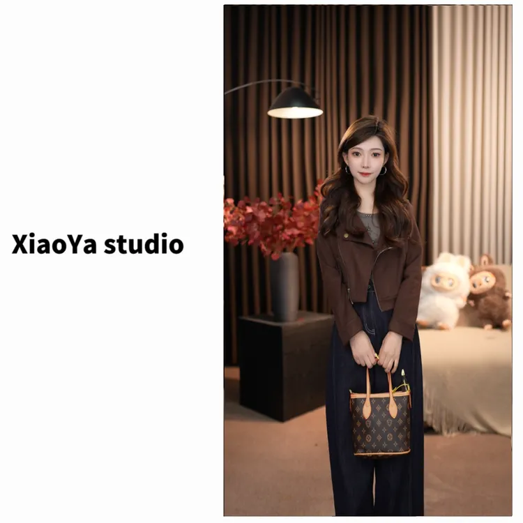 【卿卿定制】2025春秋时尚夹克女装外套A30043