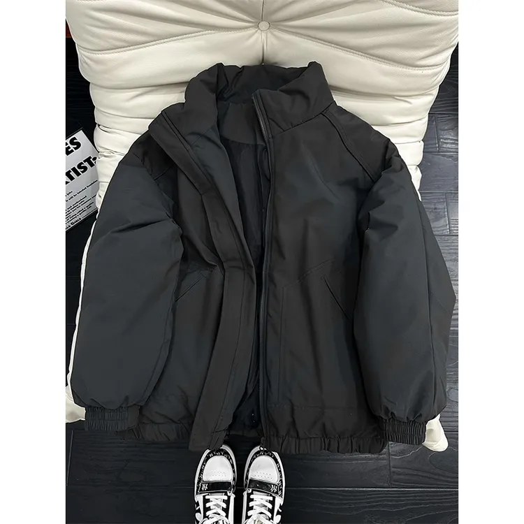 美式飞行员夹克棉服男款冬季高级感cleanfit工装外套保暖立领棉衣