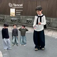 【现货】【兰精天丝羊毛打底衫】软糯亲肤 略略童装 253TX5801