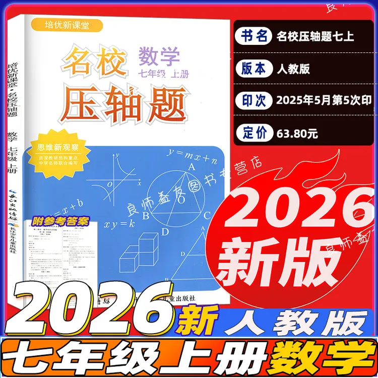 培优新课堂名校数学压轴题七八九年级上下册人教版