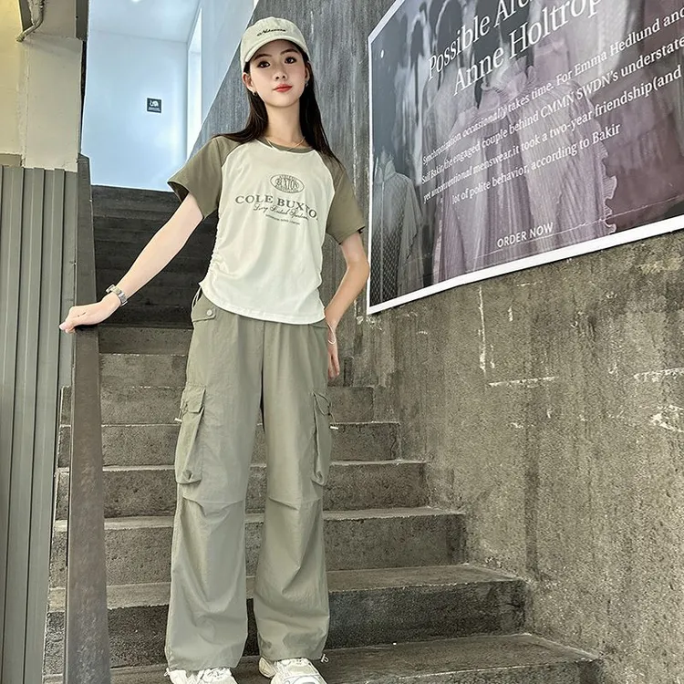 儿童夏装【清仓】女大童套装夏装2025新款儿童装洋气网红薄款12女童