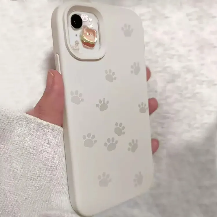 爪印适用苹果手机壳15ProMax套iPhone13Pro网红12高级16pro