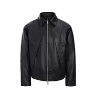 CATSSTAC赤兔裂纹红内皮夹克春秋休闲