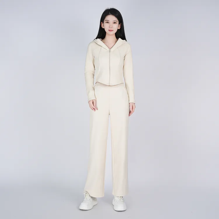 浒城古娘中式减龄显瘦百搭女运动休闲套装WH05007367+WK05007367