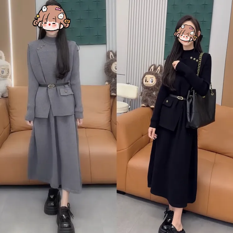 2025秋季新款百搭舒适韩版休闲宽松显瘦气质网红洋气女士套装