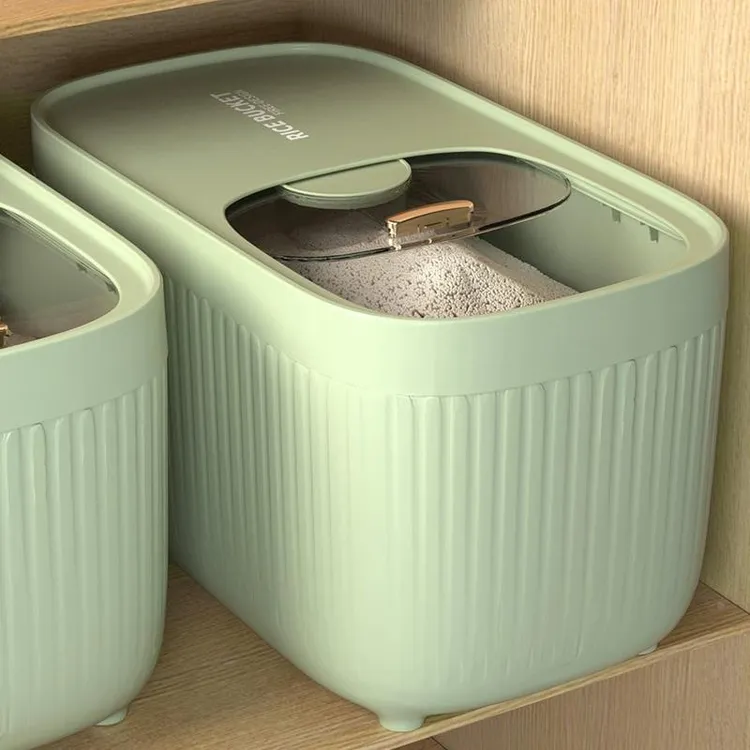 装米桶防虫防潮密封家用米缸米箱面粉储存罐厨房食品级大米收纳盒