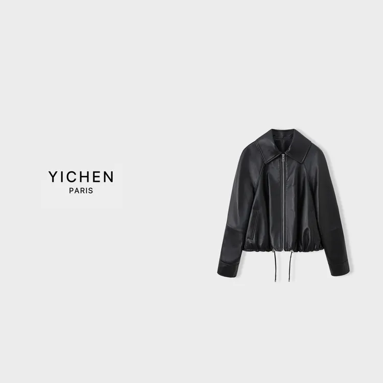 YC 廓版裁剪 LOEW* 休闲风小羊皮皮衣-5258