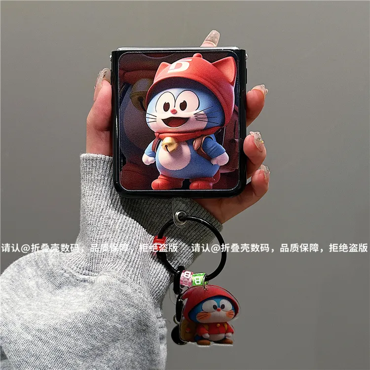 （华为novaflip系列)折叠奶油壳适用华为novaflip手机壳防摔爆款潮