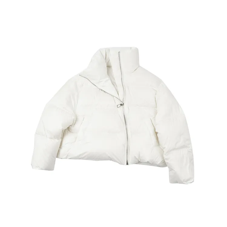 【三角标立领短款羽绒服】MT4YD0173时尚休闲女士保暖经典秋冬